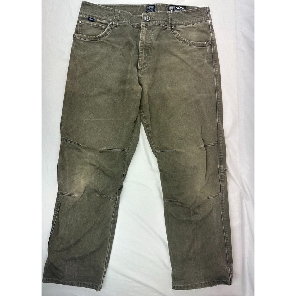 Kuhl Born In The Mountains Pants Ryder Vintage Patina Dye Outdoor Brown 36 X 30